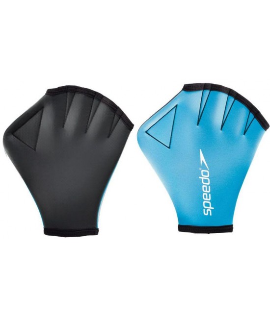 Speedo Swimming Aqua Gloves Blue Speedo Swimming Aqua Gloves Blue