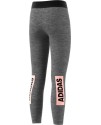 Adidas Young Girl ID LIN Junior's Grey Tights Adidas Young Girl ID LIN Junior's Grey Tights