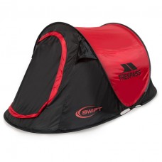 Trespass Swift Pop-Up Tent Black Red Trespass Swift Pop-Up Tent Black Red