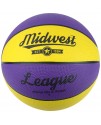 Midwest League Basketball in Yellow and Purple Midwest League Basketball in Yellow and Purple
