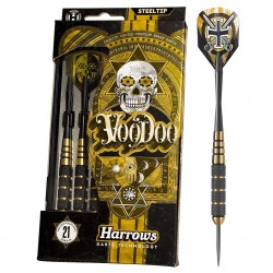 Harrows Vodoo Brass Darts Yellow Harrows Vodoo Brass Darts Yellow