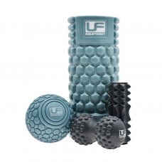 Urban Fitness 4 Piece Massage Set Turquoise and Black Urban Fitness 4 Piece Massage Set Turquoise and Black