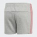 Adidas Essentials 3-Stripes Junior Shorts Grey Adidas Essentials 3-Stripes Junior Shorts Grey