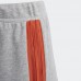 Adidas Essentials 3-Stripes Girls Shorts Grey Adidas Essentials 3-Stripes Girls Shorts Grey
