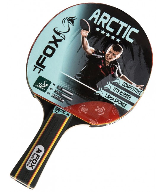 Fox TT Arctic 5 Star Table Tennis Bat Multicolour Fox TT Arctic 5 Star Table Tennis Bat Multicolour