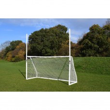 Precision Football Match Goal Posts 12' X 6' White Precision Football Match Goal Posts 12' X 6' White