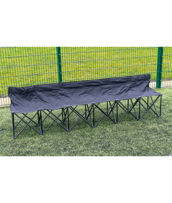 Precision 6 Seater Portable Quick Bench Black Precision 6 Seater Portable Quick Bench Black