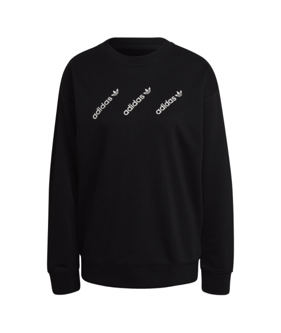 Adidas Originals Crew Sweatshirt Black Adidas Originals Crew Sweatshirt Black