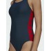 Adidas SH3 Tapers Women's Full Swimsuit Navy Adidas SH3 Tapers Women's Full Swimsuit Navy