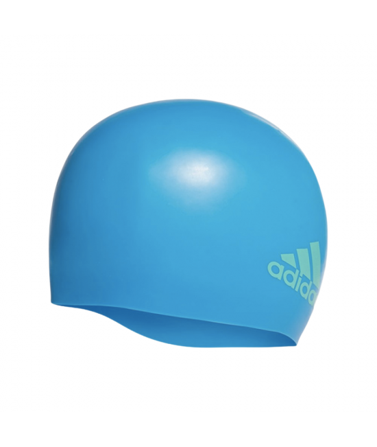 Adidas Silicon Logo Youth Swimming Cap Blue Adidas Silicon Logo Youth Swimming Cap Blue