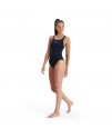 Speedo Eco Endurance Plus Medalist Women's Swimsuit Navy Speedo Eco Endurance Plus Medalist Women's Swimsuit Navy