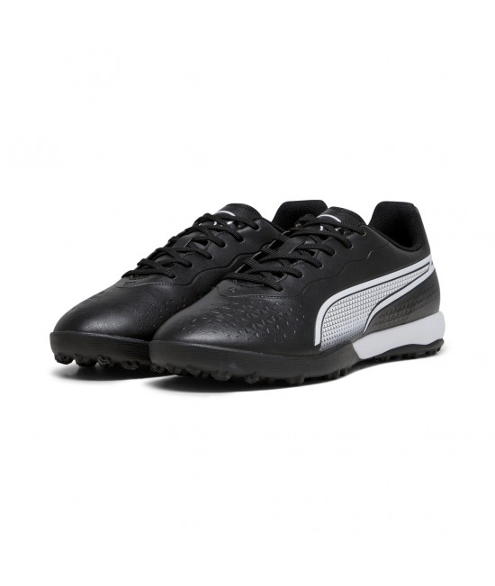 Puma King Match TT Astro Turf Football Boots Black Puma King Match TT Astro Turf Football Boots Black