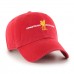47 Brand Official Liverpool FC Clean Up Cap, Red, Relaxed Fit, Embroidered Logo 47 Brand Official Liverpool FC Clean Up Cap, Red, Relaxed Fit, Embroidered Logo