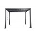 Sac Aluminium Louvre Pergola 3m x 3m, Adjustable Roof, Including Curtain Sac Aluminium Louvre Pergola 3m x 3m, Adjustable Roof, Including Curtain